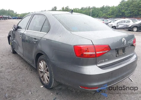 2015 Volkswagen Jetta 1.8T Se из США, поврежденный, VIN 3VWD07AJ7FM324406